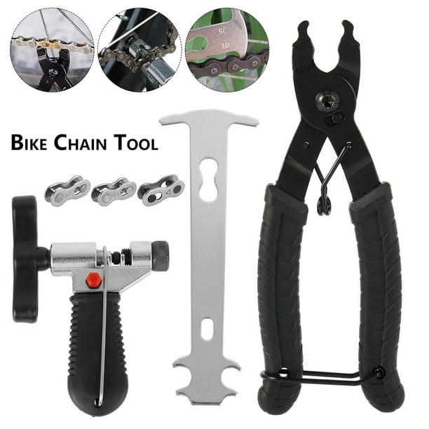 MTB Bike Cycle Chain Steel Cutter Splitter Breaker Remover Hook Repair Tool Set